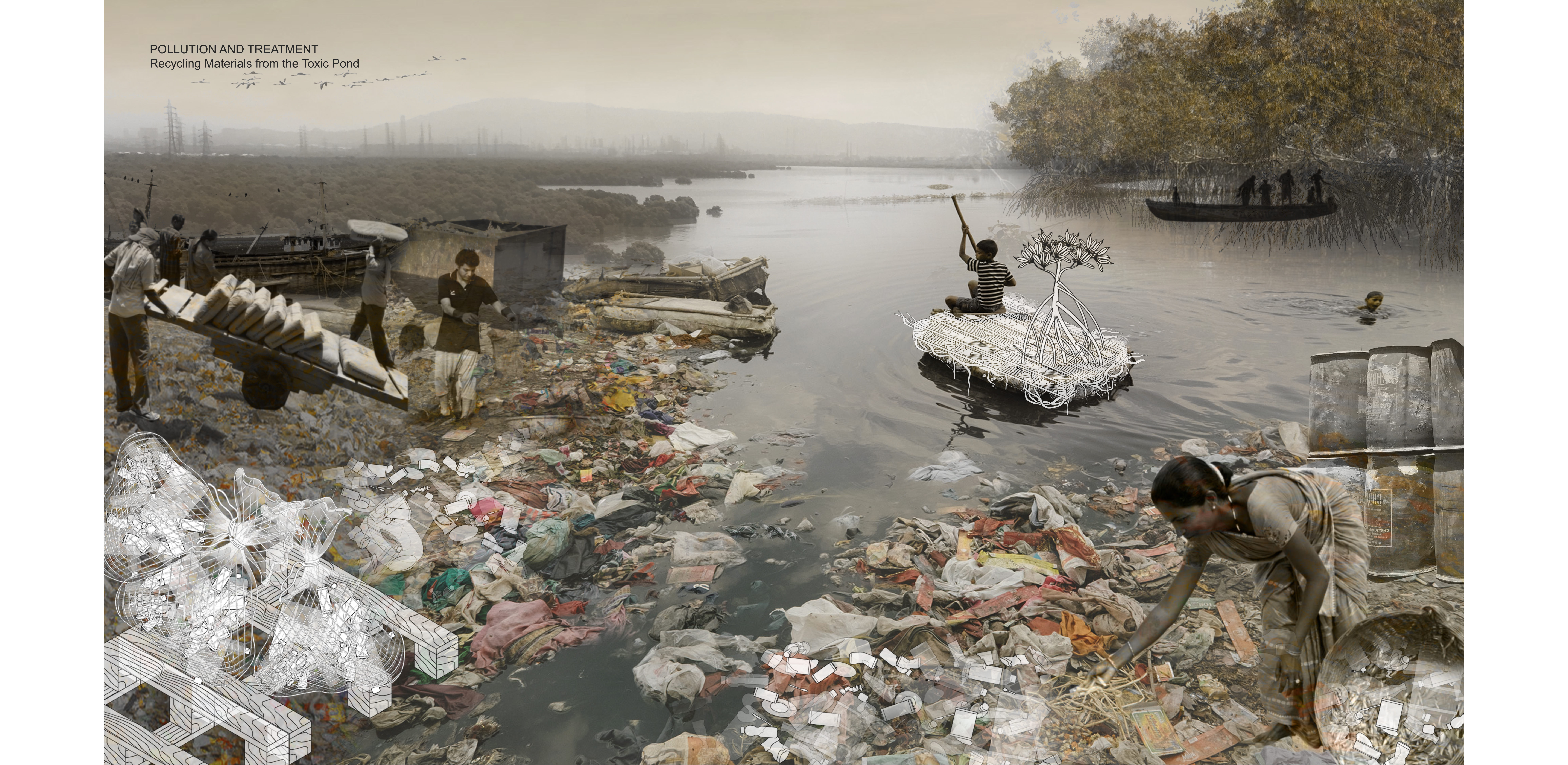 Pollution and Treatment: Recycling Materials from the Toxic Pond